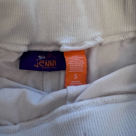 White Kids Tennis Skirt - Picture 3 of 3